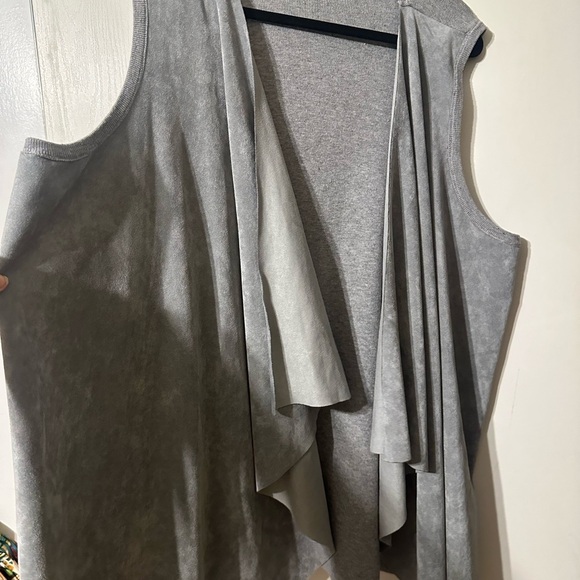 Calvin‎ Klein Gray Knit Cardigan - Picture 2 of 7